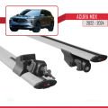 Jaguar XF Sportbrake 2015 ve Sonrası ile Uyumlu HOOK Model Ara Atkı Tavan Barı Gri 2 Adet