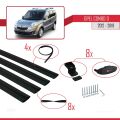 Opel Combo D 2012-2018 Arası ile Uyumlu BASIC Model Ara Atkı Tavan Barı Siyah 4 Adet