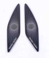 Volkswagen Golf 8 Harman Kardon Tweeter Kaplama - Titanyum Siyah (life,style,impression Paket İçin)