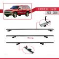 Chevrolet Tahoe 2000-2006 Arası ile Uyumlu BASIC Model Ara Atkı Tavan Barı Gri 3 Adet