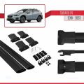 Subaru XV 2 2018-2023 Arası ile Uyumlu FLY Model Ara Atkı Tavan Barı Siyah 2 Adet