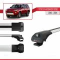 Toyota 4Runner (N280) 2010-2024 Arası ile Uyumlu ACE-1 Ara Atkı Tavan Barı Gri 3 Adet