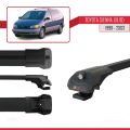 Toyota Sienna (XL10) 1998-2003 Arası ile Uyumlu ACE-1 Ara Atkı Tavan Barı Siyah 3 Adet