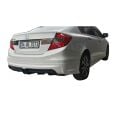Honda Civic Fb7 Uyumlu Yedek Parça 2012 - 16 Mugen RR Arka Ek Plastik Boyasız