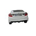 Honda Civic Fb7 Uyumlu Yedek Parça 2012 - 16 Mugen RR Arka Ek Plastik Boyasız