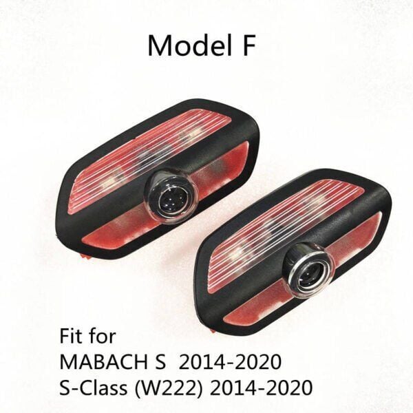 Mercedes S Class Yeni Model Uyumlu Yedek Parça Orjinal Kapı Altı Logo