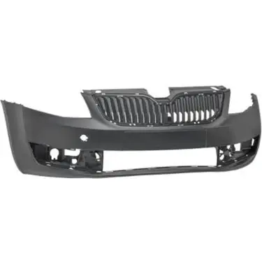 Skoda Octavia 3 2013 2017 Tampon Ön Sensörsüz Far Yıkamalı Nikelajlı Panjurlu Astarlı