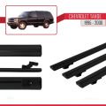 Chevrolet Tahoe 1995-2000 Arası ile Uyumlu BASIC Model Ara Atkı Tavan Barı Siyah 3 Adet