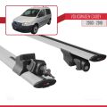 Volkswagen Caddy 3 (2K) 2003-2010 Arası ile Uyumlu HOOK Model Ara Atkı Tavan Barı Gri 2 Adet