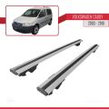 Volkswagen Caddy 3 (2K) 2003-2010 Arası ile Uyumlu HOOK Model Ara Atkı Tavan Barı Gri 2 Adet