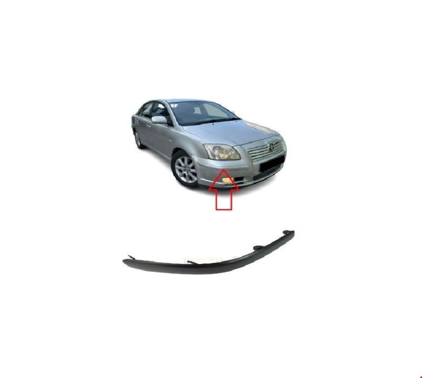 Toyota Avensis Ön Tampon Bandı Sağ 2006 Sonrası Uyumlu