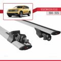 Volkswagen Atlas (CA1) 2018 ve Sonrası ile Uyumlu HOOK Model Ara Atkı Tavan Barı Gri 2 Adet
