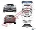 Mercedes Cls63 Amg W218 Body Kit 2011 Sonrası-2018 Sonrası Uyumlu