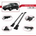 Subaru Forester 4 (SJ) 2014-2018 Arası ile Uyumlu FLY Model Ara Atkı Tavan Barı Gri 2 Adet