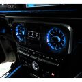 Mercedes G W463 2018+ Uyumlu Yedek Parça 64 Renk Ön Havalandırma Işıklı + Modül
