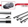Lada Largus 2012 ve Sonrası ile Uyumlu BASIC Model Ara Atkı Tavan Barı Gri 3 Adet