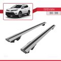 Toyota RAV4 IV (XA40) Pre-Facelift 2013-2018 Arası ile Uyumlu HOOK Model Ara Atkı Tavan Barı Gri 2 Adet