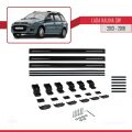 Lada Kalina 2 SW 2013-2018 Arası ile Uyumlu BASIC Model Ara Atkı Tavan Barı Siyah 3 Adet