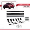 Chevrolet Equinox 2018-2024 Arası ile Uyumlu BASIC Model Ara Atkı Tavan Barı Siyah 3 Adet
