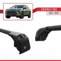 Chevrolet Trax 2024-2025 Arası ile Uyumlu ACE-2 Ara Atkı Tavan Barı Siyah 2 Adet