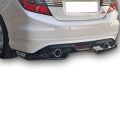 Honda Civic Uyumlu Yedek Parça 1996-2016 Voltex Arka Ek Plastik Boyasız
