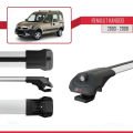 Renault Kangoo (X76) Post-Facelift 2003-2008 Arası ile Uyumlu ACE-1 Ara Atkı Tavan Barı Gri 2 Adet