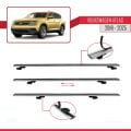 Volkswagen Atlas (CA1) 2018 ve Sonrası ile Uyumlu BASIC Model Ara Atkı Tavan Barı Gri 2 Adet