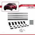 Chevrolet Equinox 2018-2024 Arası ile Uyumlu BASIC Model Ara Atkı Tavan Barı Gri 3 Adet