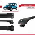 Peugeot Bipper 2008-2017 Arası ile Uyumlu ACE-1 Ara Atkı Tavan Barı Siyah 3 Adet