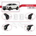 Cadillac XT4 2019-2025 Arası ile Uyumlu ACE-2 Ara Atkı Tavan Barı Siyah 2 Adet