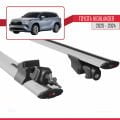 Toyota Highlander 2020-2024 Arası ile Uyumlu HOOK Model Ara Atkı Tavan Barı Gri 2 Adet