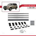 Toyota Land Cruiser (J100) 2003-2007 Arası ile Uyumlu BASIC Model Ara Atkı Tavan Barı Gri 3 Adet