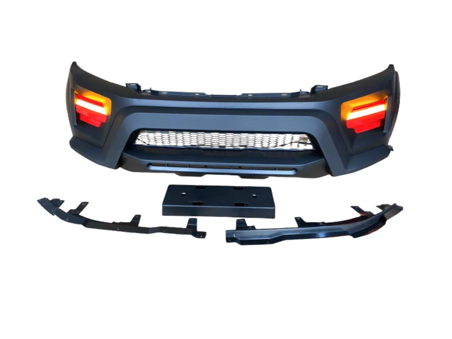 Nissan Navara NP300 2015+ Uyumlu Custom Ön Tampon & Panjur