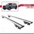Nissan Rogue 2020-2022 Arası ile Uyumlu HOOK Model Ara Atkı Tavan Barı Gri 2 Adet