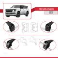 Nissan Armada 2025 ve Sonrası ile Uyumlu ACE-2 Ara Atkı Tavan Barı Siyah 2 Adet