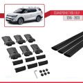 Ssangyong Tivoli XLV 2015-2023 Arası ile Uyumlu FLY Model Ara Atkı Tavan Barı Siyah 3 Adet