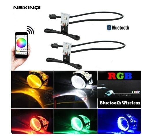 Bi Xenon Şeytan Gözü Ledi Cep Telefonu App Kontrollü