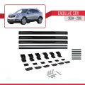 Cadillac SRX 2004-2016 Arası ile Uyumlu BASIC Model Ara Atkı Tavan Barı Siyah 3 Adet