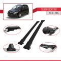 Skoda Roomster 2006-2015 Arası ile Uyumlu FLY Model Ara Atkı Tavan Barı Siyah 2 Adet