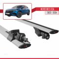 Mercedes EQA 2022-2024 Arası ile Uyumlu HOOK Model Ara Atkı Tavan Barı Gri 2 Adet