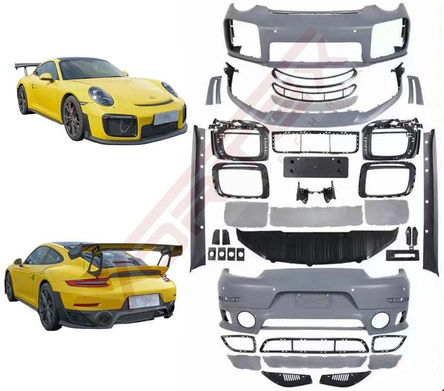 Porsche 991 Carrera Gt2 Gövde Kiti 2012 Sonrası-2015 Sonrası Uyumlu