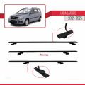Lada Largus 2012 ve Sonrası ile Uyumlu BASIC Model Ara Atkı Tavan Barı Siyah 3 Adet