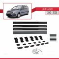 Lada Largus 2012 ve Sonrası ile Uyumlu BASIC Model Ara Atkı Tavan Barı Siyah 3 Adet