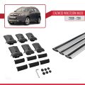 Daewoo Winstorm MaXX 2006-2011 Arası ile Uyumlu FLY Model Ara Atkı Tavan Barı Gri 3 Adet