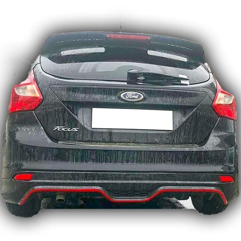 Ford Focus 3 Hb Uyumlu Yedek Parça   2011 - 2014 Sport Difüzör Plastik Boyasız