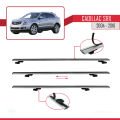 Cadillac SRX 2004-2016 Arası ile Uyumlu BASIC Model Ara Atkı Tavan Barı Gri 3 Adet