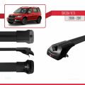 Skoda Yeti 2009-2017 Arası ile Uyumlu ACE-1 Ara Atkı Tavan Barı Siyah 2 Adet
