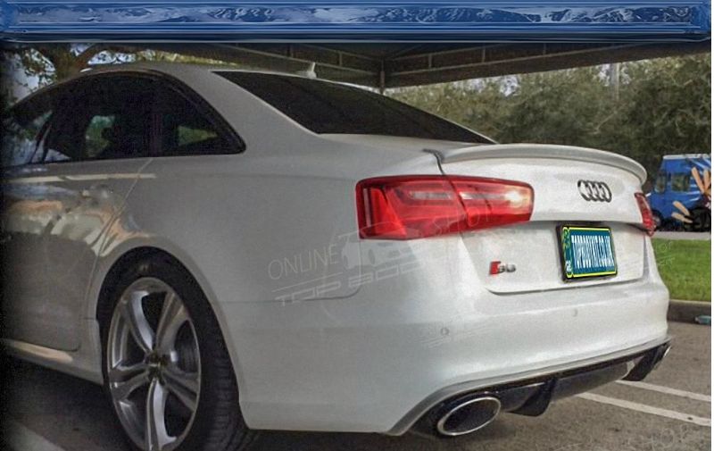 Audi A6 C7 Kasa Anatomik Spoiler Boyasız