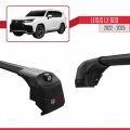 Lexus LX 600 2022-2025 Arası ile Uyumlu ACE-2 Ara Atkı Tavan Barı Siyah 2 Adet