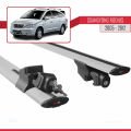 Ssangyong Rodius 2005-2012 Arası ile Uyumlu HOOK Model Ara Atkı Tavan Barı Gri 2 Adet